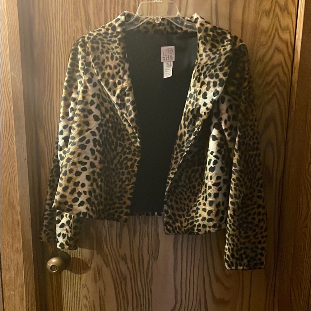 Leopard Print Women's Jacket